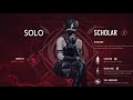 Bloodhunt Solo Scholar Win (with new weapon showcase: Dual Tap)