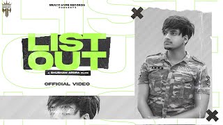 List Out (Official Video)| RAHUL S| Dhadiya Music| Deep \u0026 Khokhar| Latest Punjabi Songs 2022