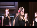 Passing Notes (William & Mary women's a cappella) - Celine Dion Medley (Senior Song)