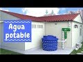 Convierte agua de lluvia en agua potable