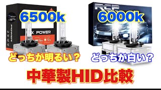 #63 HIDヘッドライト比較　中華製HIDどっちが白くて明るい？使用前後の照度計で比較してみた！