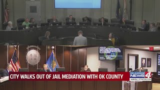 City walks out of jail mediation with Oklahoma County