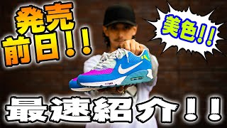 注目モデルリリース前日！アンディフィーテッドコラボのエアマックス 90がこれだ！【New Kicks/スニーカー紹介】