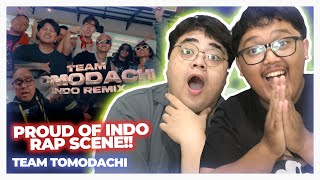 チーム友達 | TEAM TOMODACHI (INDONESIA REMIX) YB, YoungLex, RAMENGVRL, Sakykoji , LAZE, KENZ REACTION