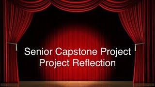 Senior Capstone Project: Project Reflection 🎭