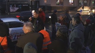 Protestovalo sa aj v Prievidzi