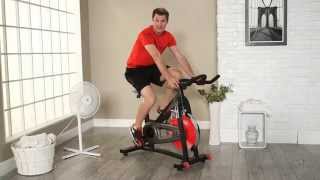 Sunny Health & Fitness SF-B1002C Chain Drive Indoor Cycling Bike - Product Review Video