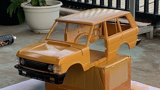 Cat Hard Body RC Range Rover Classic Camel Trophy