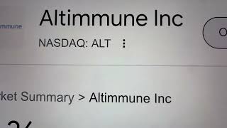 🔴 Altimmune Inc. ALT Stock Trading Facts 🔴