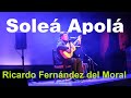 Soleá Apolá - Ricardo Fernández del Moral -  Cante y guitarra - Jornadas Flamencas de Candeleda 2023