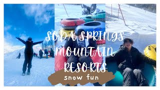 Tubing at Soda Springs Mountain Resort