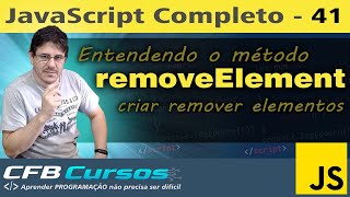 Removing DOM elements in Javascript with removeChild - Modern Javascript Course - Lesson 41