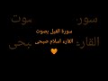 سورة الفيل بصوت القارء #اسلام_صبحى #قرآن