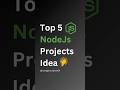 Top 5 NodeJs Project Ideas for Beginners & Advanced Developer | Nextgen Coders #nodejs #developer