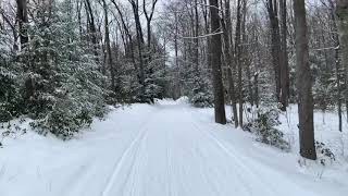 Small game cross country skiing in Pennsylvania