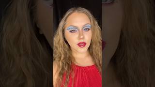 This Fourth of July look was sooo pretty! (2024) #makeup