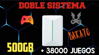 💻 Disco Duro Externo 500GB 👉 DOBLE SISTEMA, PLUG AND PLAY + de 38000 JUEGOS PS2,PS3, WIIU..🤯