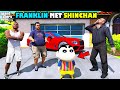 How Franklin Met Shinchan For The First Time In GTA 5 | SHINCHAN and CHOP