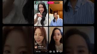 210901 Tiffany IG livestream with Yuri, Sunny, Yoona and Hyoyeon 🙆🏼‍♀️❤️