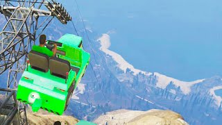Crazy Airtug Stunts (GTA 5 Funny Moments)