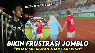 KEMESRAAN WITAN😍 Momen Witan Sulaiman Gandeng Istri Berlari Menyapa Penonton Timnas Indonesia