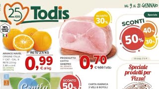 VOLANTINO - ANTEPRIMA⚠️ TODIS 🛒DAL 9 AL 21 GENNAIO 2024 |TANTI♡VOLANTINI