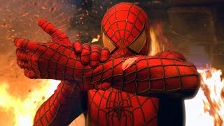 Spider-Man vs Green Goblin - Razor Fight Scene - Spider-Man (2002) Movie CLIP HD