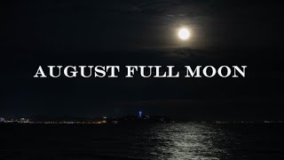 【高画質タイムラプス】2021年　8月の満月　🌕★Sturgeon Moon