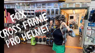 Fox Cross Frame Pro Helmet