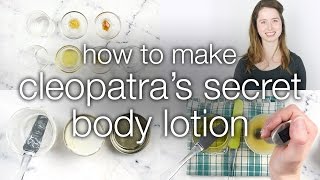 How to Make DIY Cleopatra's Secret Body Lotion