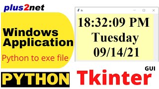 Developing executable desktop applications by using PyInstaller in Tkinter Python library