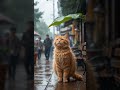 slow rain and cat #rain #rainoundforsleep #rainsounds #storm #weather #peace#veo3 #gemini  #relax