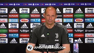 Conferenza stampa Allegri pre Juventus-Bologna: “Servono 10 punti per l'Europa"