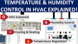 Temperature & Humidity Control in HVAC Systems🌡️💧#hvac #hvacbasics #hvaccontrols #hvactechnology