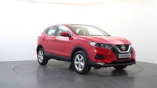 Very Stylish Nissan Qashqai Acenta Premium in Flame Red at Western and Barnetts Nissan