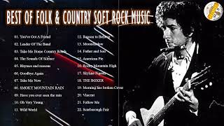 Best Of Folk Rock And Country Music | Bob Dylan, Cat Stevens, Kenny Rogers,John Denver...| Folk Rock