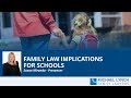 Family Law Implications for Schools: educational issues in family law - Family law expert advice