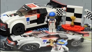 Lego Set 75873 Speed Champions Audi R8 LMS ultra Der Aufbau Stop Motion