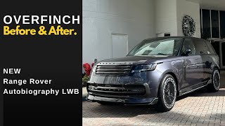 REMARKABLE Overfinch Before \u0026 After Transformation for 2025 Range Rover Autobiography LWB