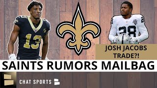 Saints Trading For Josh Jacobs Or Kenyan Drake? Michael Thomas Injury News + Saints Trade Candidates