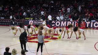 trojancandy.com:  USC Song Girls and Twirler Emily Tutnick Performed at the Men's Basketball  Game