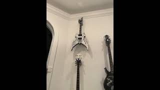 Incredible guitar collection from Kiss