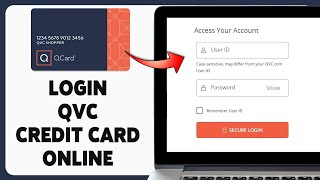 How To Login QVC Credit Card Online Account 2024 | QCard Sign In Guide