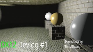 DX12 Devlog #1 - Basics, Deferred Rendering, Normal Mapping