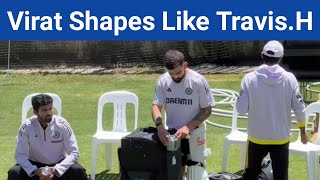 Virat Hitting Big In Net Practice Session Today | Indian Cricket Team Practice Session At MCG