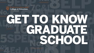 Get to Know Graduate School | Graduate Program Info Session | October 27, 2023