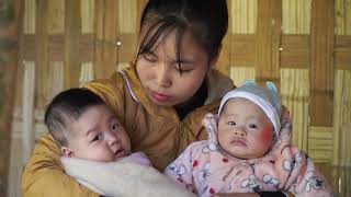 Single mother takes care of 3-month-old abandoned baby girl in 5 degree Celsius weather l ly tieu ly