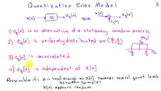 Analysis of Quantization Error