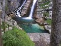 slovenija waterfall slap savica