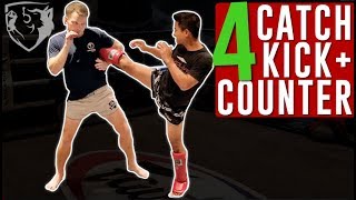 4 Ways to Catch and Counter (Roundhouse Kick)